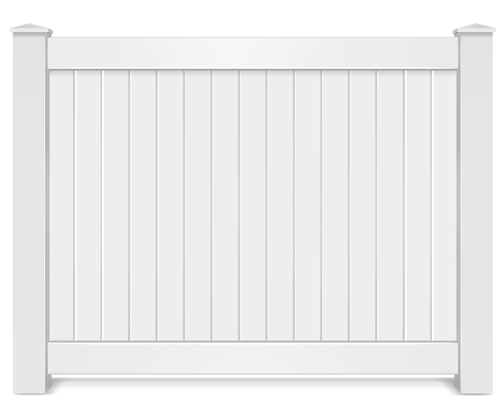 Vinyl fence company in the area.